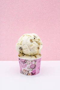 chocolate chip cookie dough ice cream flavor.