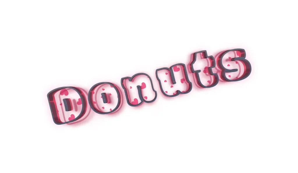Donuts font