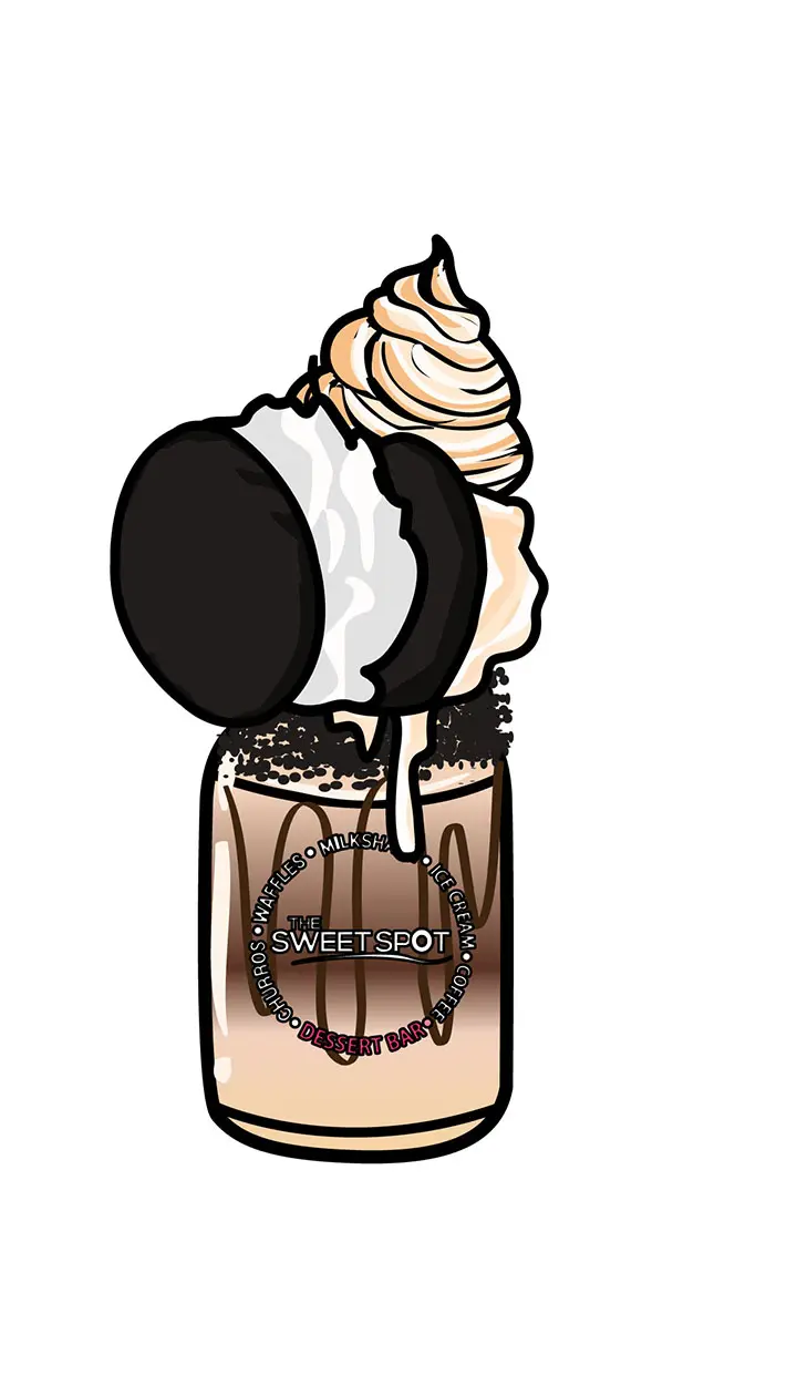 9. Oreo madness milkshake