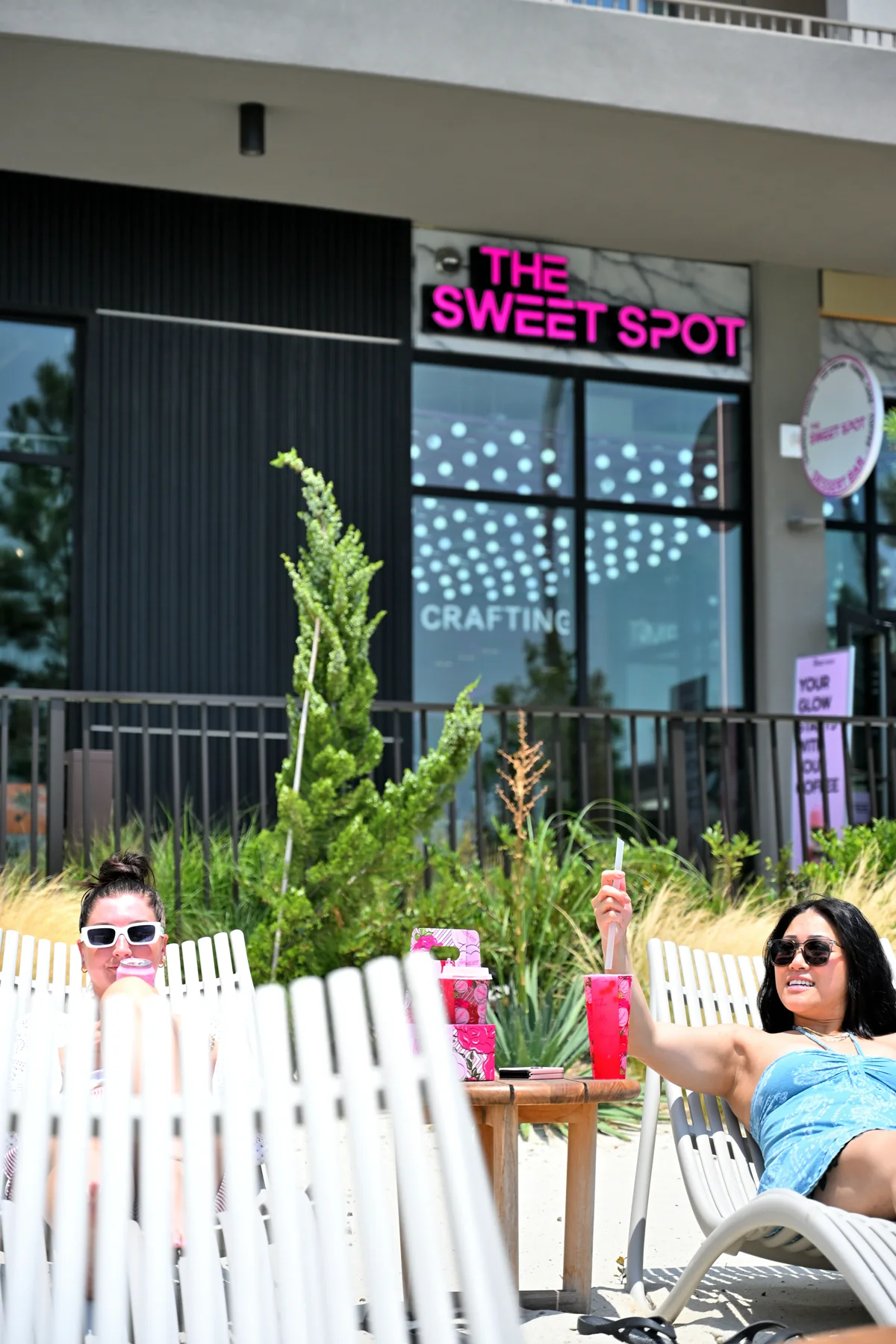 Premium ice cream, milkshakes, funnel cakes, churros and specialty drinks from The Sweet Spot in Virginia Beach