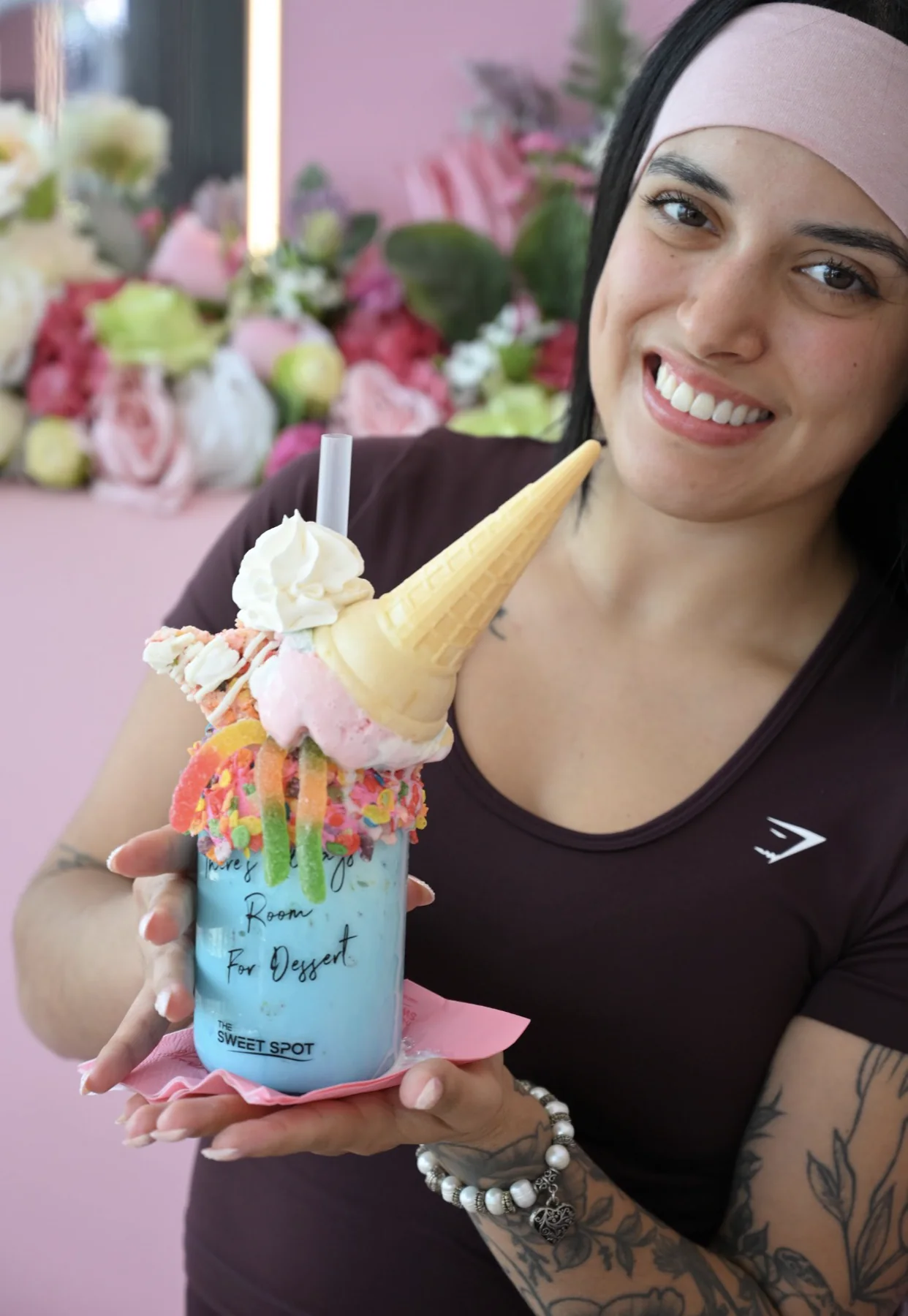 Signature specialty milkshake from The Sweet Spot in Virginia Beach