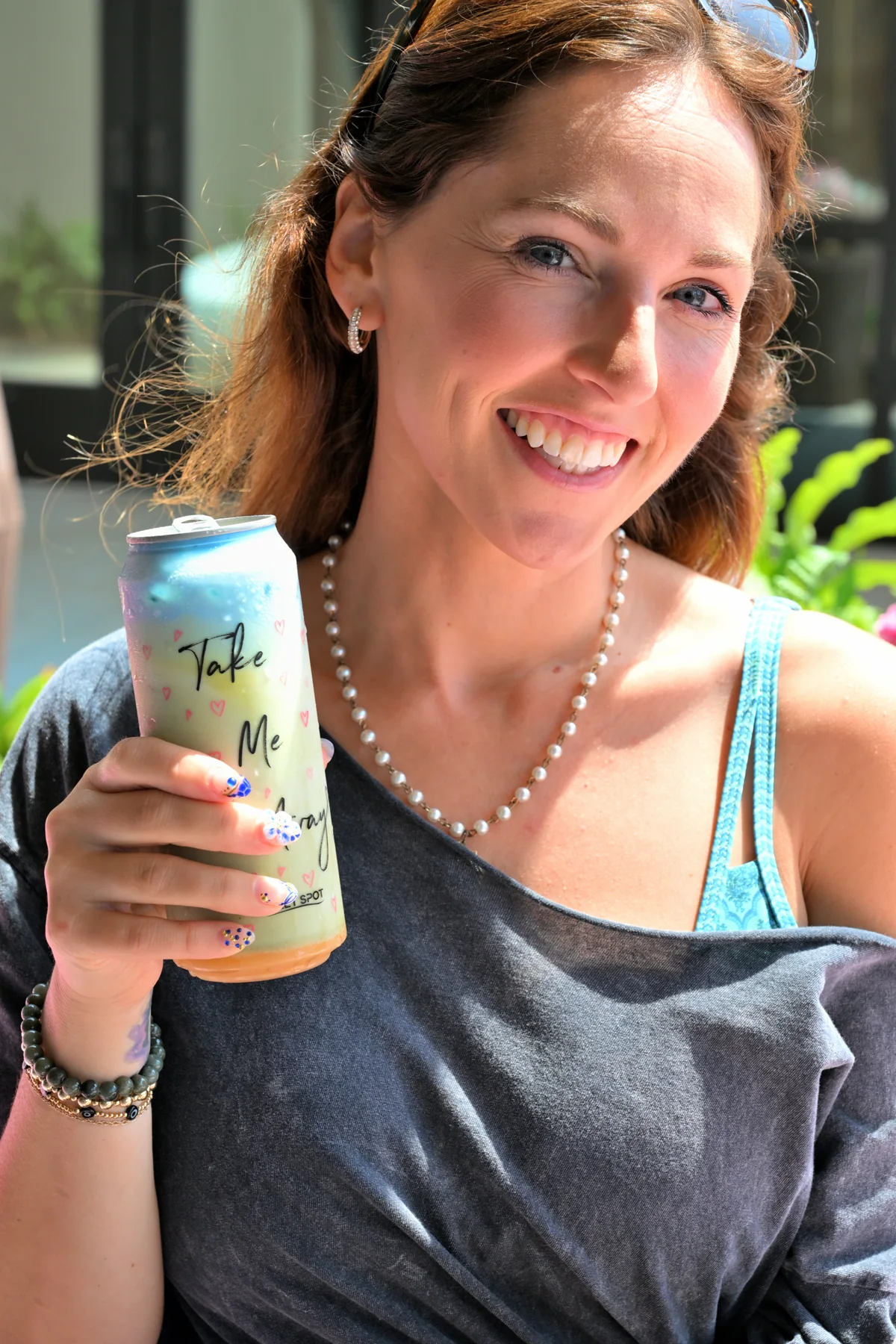 Colorful specialty iced drinks from The Sweet Spot in Virginia Beach