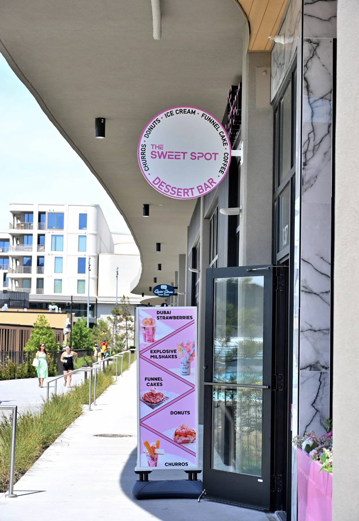 Premium ice cream, milkshakes, funnel cakes, churros and specialty drinks from The Sweet Spot in Virginia Beach