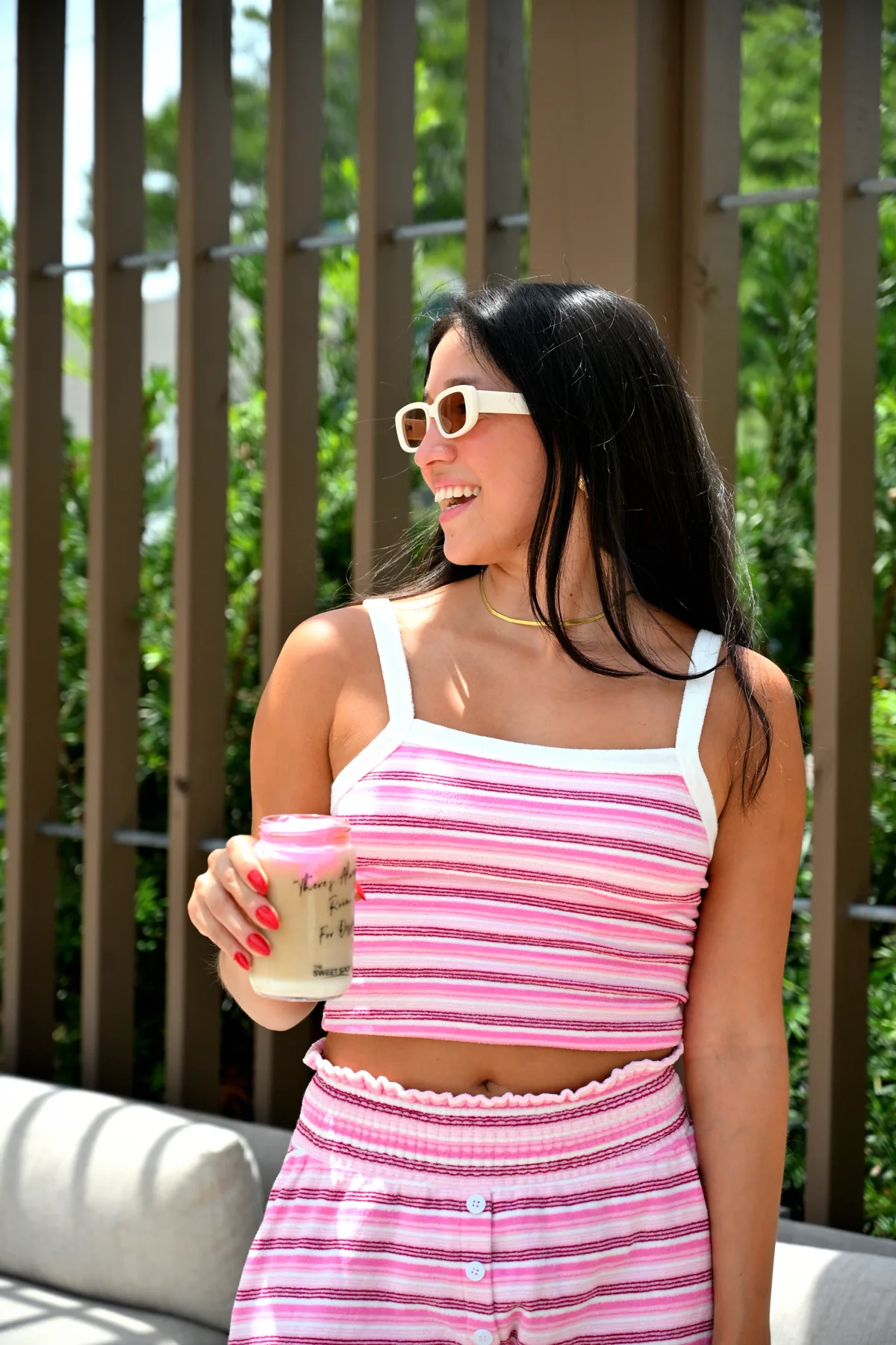 Colorful specialty iced drinks from The Sweet Spot in Virginia Beach