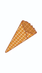 Waffle cone ice cream art the sweet spot.